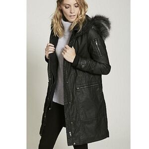 SAM New York Removable Faux Fur Lining Parka